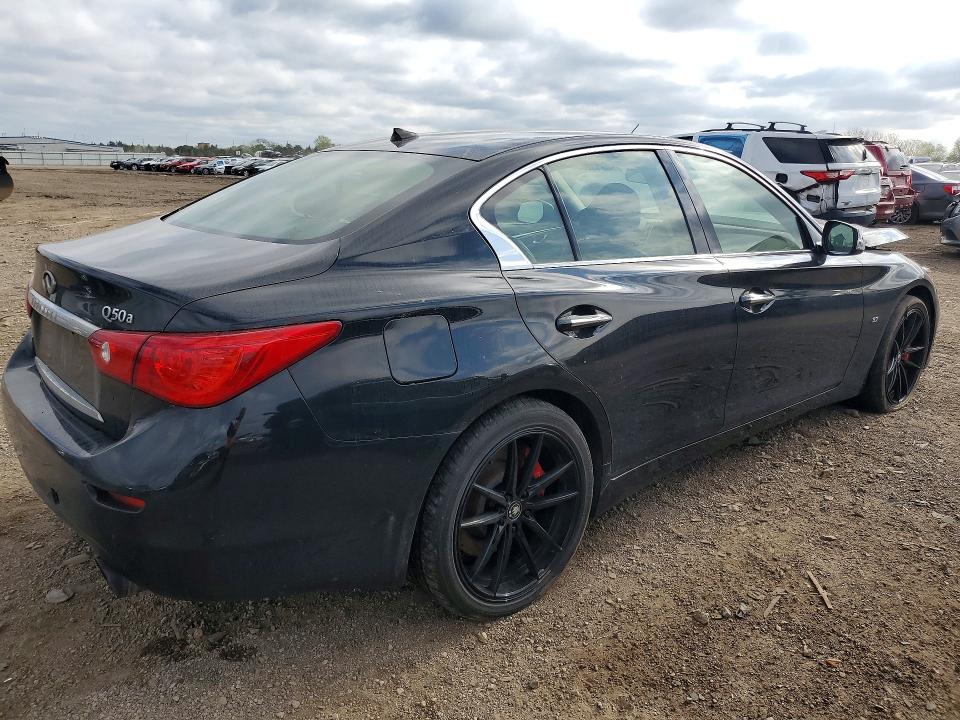 2015 Infiniti Q50 მანქანა იყიდება აუქციონზე, vin: JN1BV7AR7FM398229, აუქციონის ნომერი: 50813286
