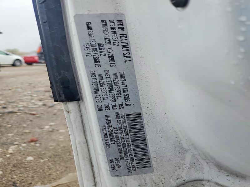 2022 Ram Promaster City მანქანა იყიდება აუქციონზე, vin: ZFBHRFAB3N6W56728, აუქციონის ნომერი: 49566066
