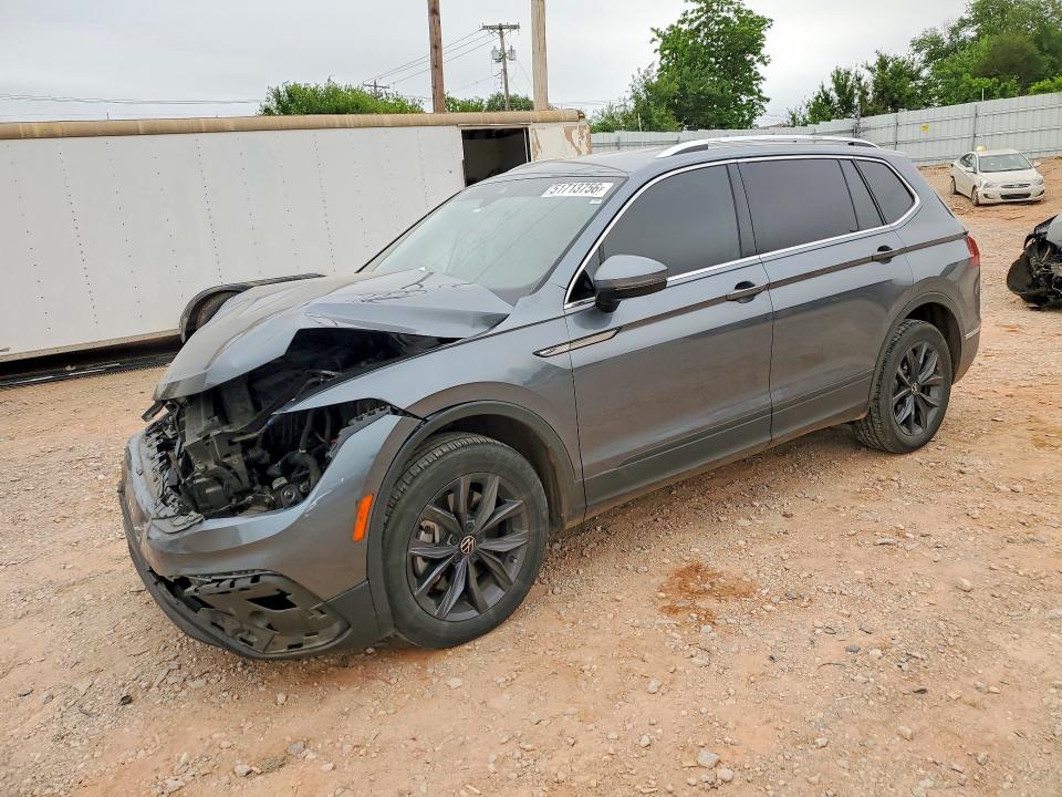 2022 Volkswagen Tiguan მანქანა იყიდება აუქციონზე, vin: 3VV2B7AX0NM096323, აუქციონის ნომერი: 51713756