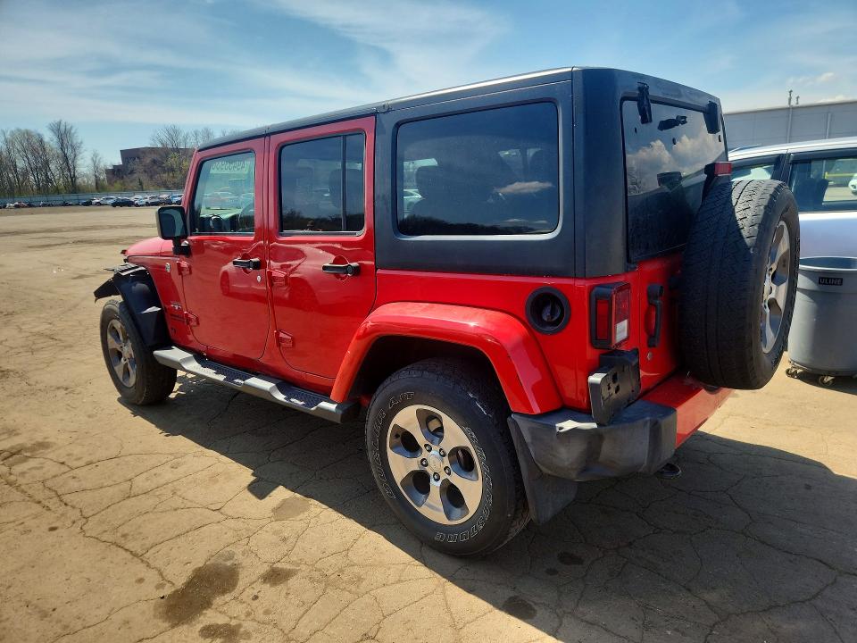 Продажа на аукционе авто 2017 Jeep Wrangler Unlimited, vin: 1C4HJWEGXHL636797, номер лота: 49453936