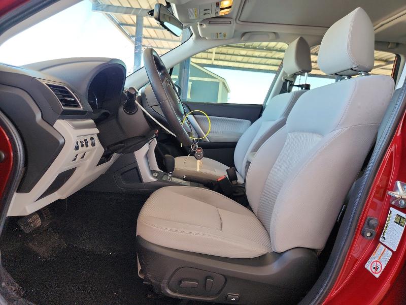 2018 Subaru Forester მანქანა იყიდება აუქციონზე, vin: JF2SJAGC7JH608484, აუქციონის ნომერი: 51672096