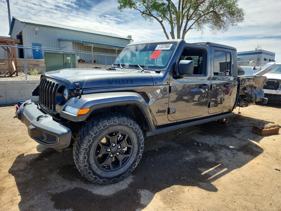 Продажа на аукционе авто 2023 Jeep Gladiator, vin: 1C6HJTAGXPL525614, номер лота: 51837866