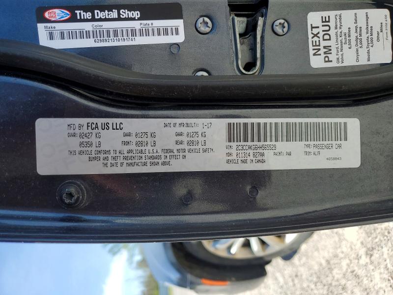 Продажа на аукционе авто 2017 Chrysler 300c, vin: 2C3CCAKG6HH565529, номер лота: 51648386