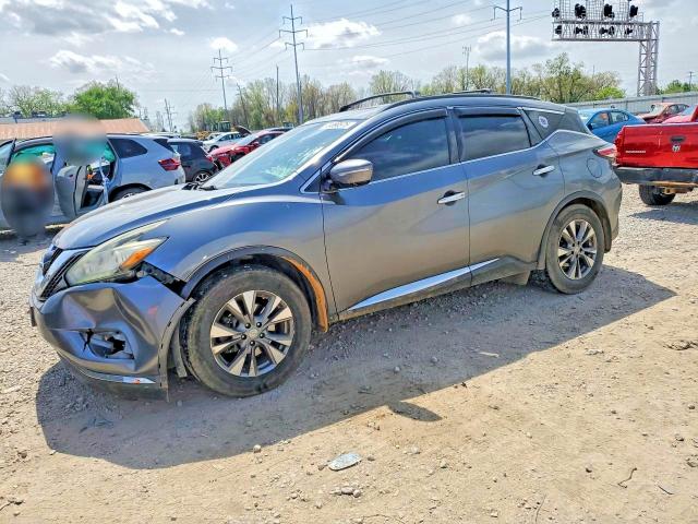 Auction sale of the 2015 Nissan Murano, vin: 5N1AZ2MH1FN214072, lot number: 49890576