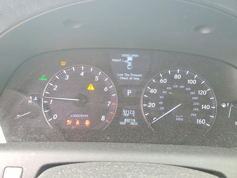 2009 Lexus Ls მანქანა იყიდება აუქციონზე, vin: JTHDL46F095000140, აუქციონის ნომერი: 51269866