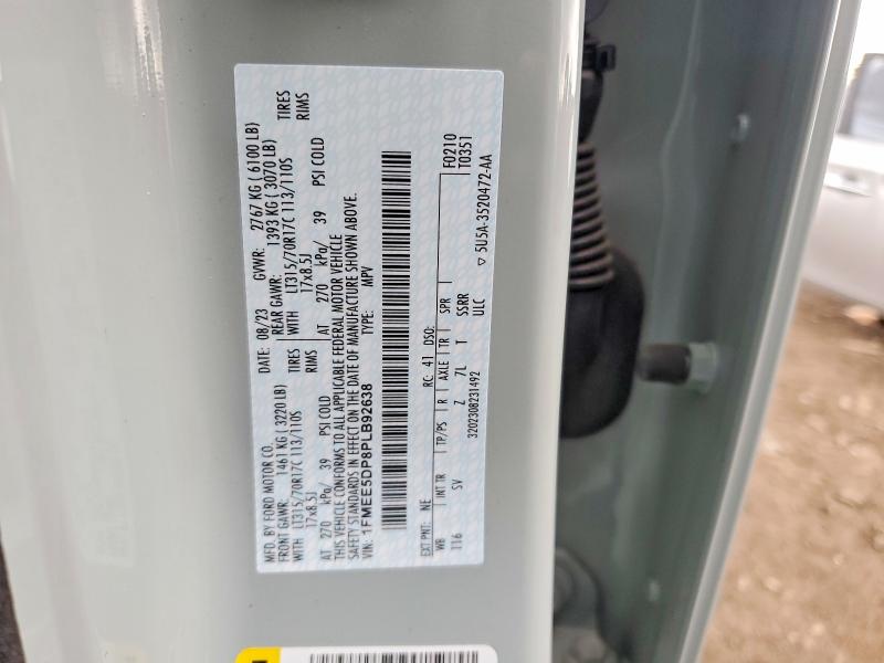 Продажа на аукционе авто 2023 Ford Bronco, vin: 1FMEE5DP8PLB92638, номер лота: 51208476