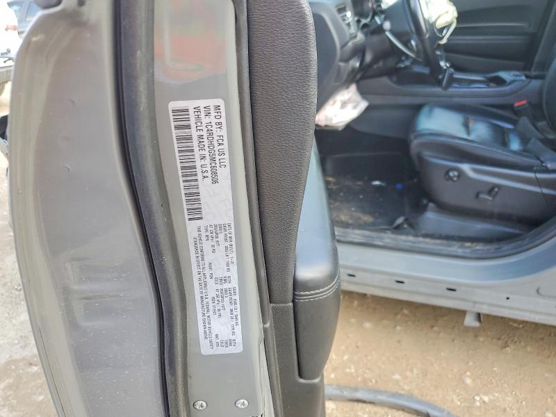 2021 Dodge Durango მანქანა იყიდება აუქციონზე, vin: 1C4RDHDG5MC608506, აუქციონის ნომერი: 50554456