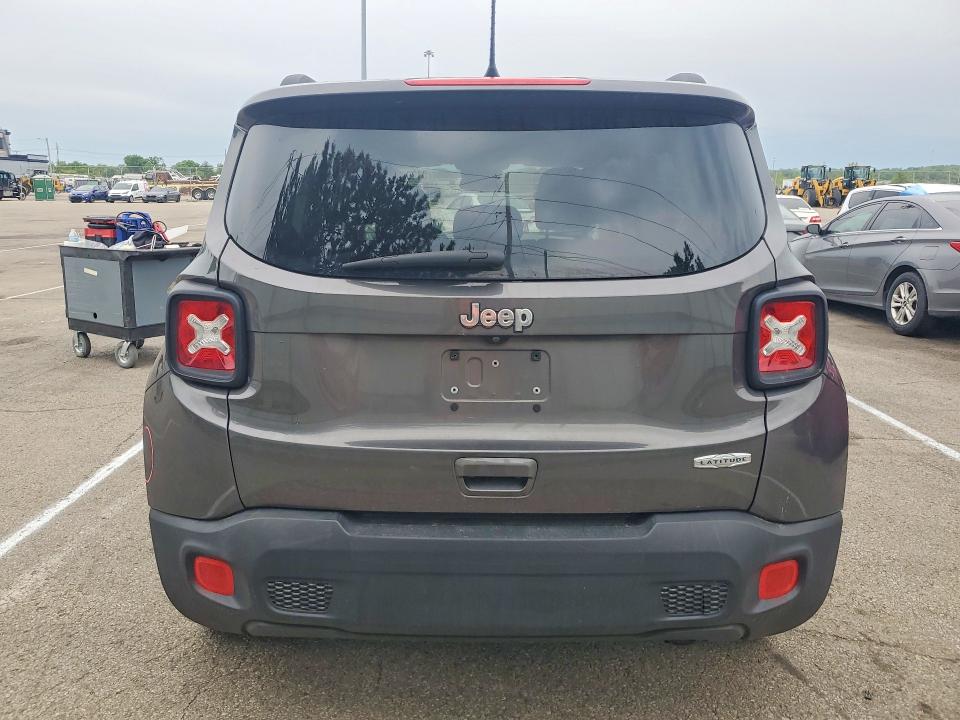 2018 Jeep Renegade მანქანა იყიდება აუქციონზე, vin: ZACCJABB0JPJ40153, აუქციონის ნომერი: 51296486