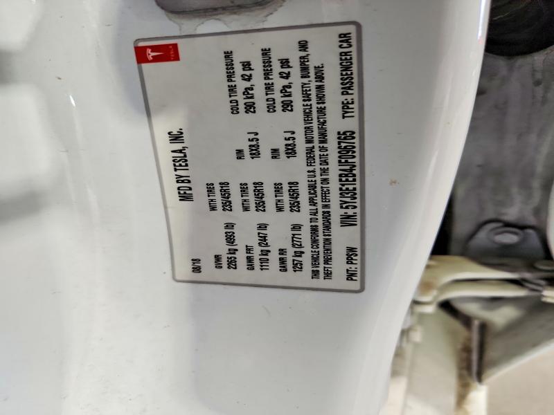 Aukcja sprzedaży 2018 Tesla Model 3, vin: 5YJ3E1EB4JF096765, numer aukcji: 48199386