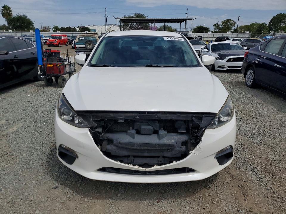 51297406 :رقم المزاد ، JM1BM1U7XF1230822 vin ، 2015 Mazda 3 مزاد بيع