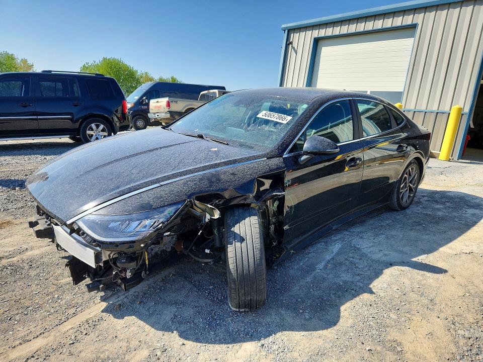 Продажа на аукционе авто 2022 Hyundai Sonata, vin: KMHL64JA4NA218191, номер лота: 50657866