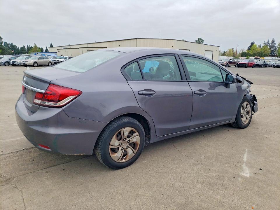 Auction sale of the 2015 Honda Civic, vin: 19XFB2F50FE284460, lot number: 51104106