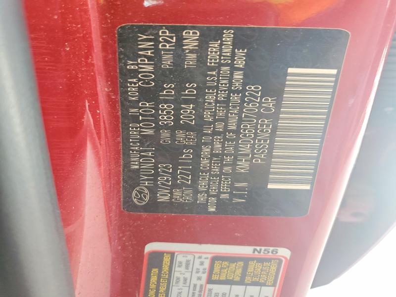 Aukcja sprzedaży 2024 Hyundai Elantra, vin: KMHLM4DG6RU706228, numer aukcji: 47573756