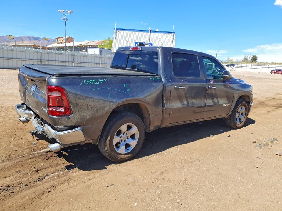 2019 Ram 1500 მანქანა იყიდება აუქციონზე, vin: 1C6SRFFT7KN709671, აუქციონის ნომერი: 48987596