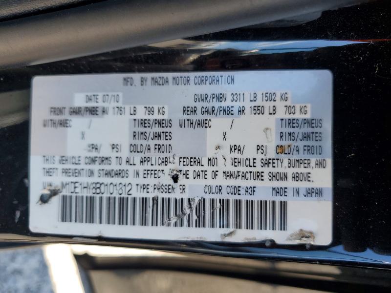 50773526 :رقم المزاد ، JM1DE1HY8B0101812 vin ، 2011 Mazda Mazda2 مزاد بيع