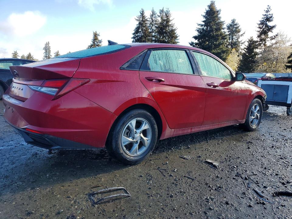 49831886 :رقم المزاد ، KMHLL4AG8MU198084 vin ، 2021 Hyundai Elantra مزاد بيع