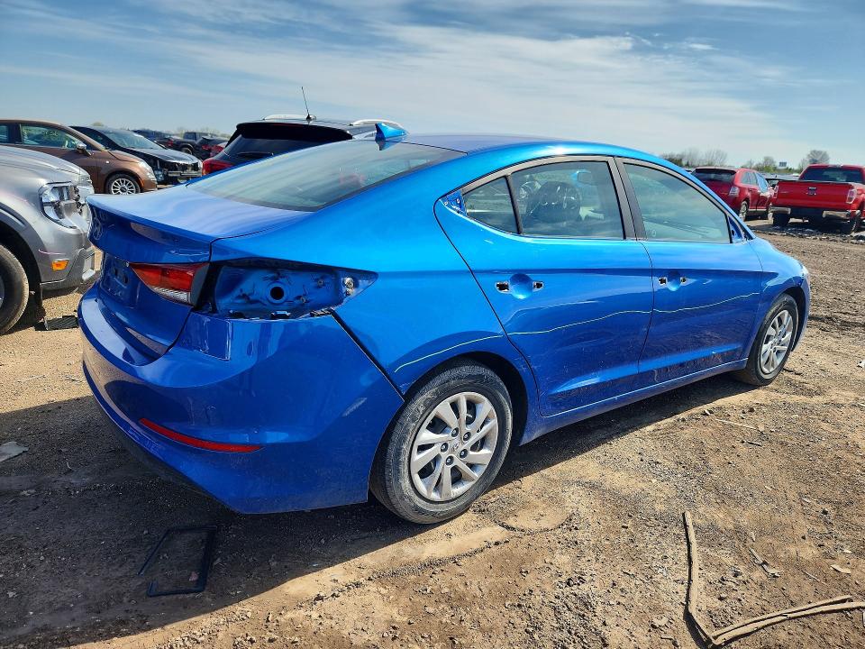 Продаж на аукціоні авто 2017 Hyundai Elantra, vin: KMHD74LF9HU353728, номер лоту: 50264646