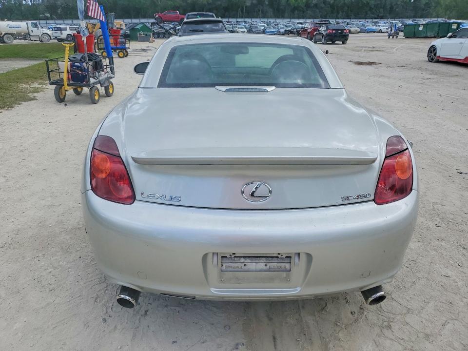 Aukcja sprzedaży 2002 Lexus Sc 430, vin: JTHFN48Y020004497, numer aukcji: 48690496