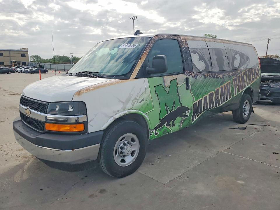 2018 Chevrolet Express G3500 მანქანა იყიდება აუქციონზე, vin: 1GAZGNFG1J1228808, აუქციონის ნომერი: 49313076