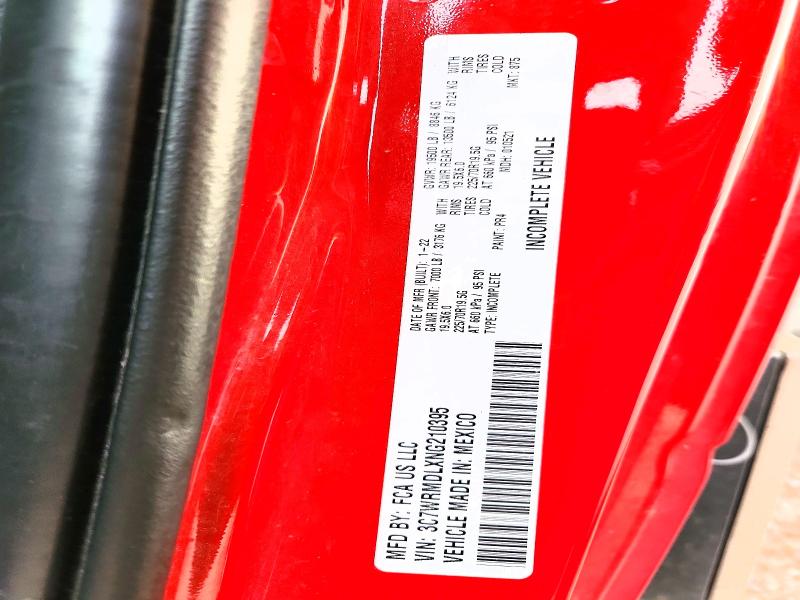 Продаж на аукціоні авто 2022 Ram 5500, vin: 3C7WRMDLXNG210395, номер лоту: 51603346