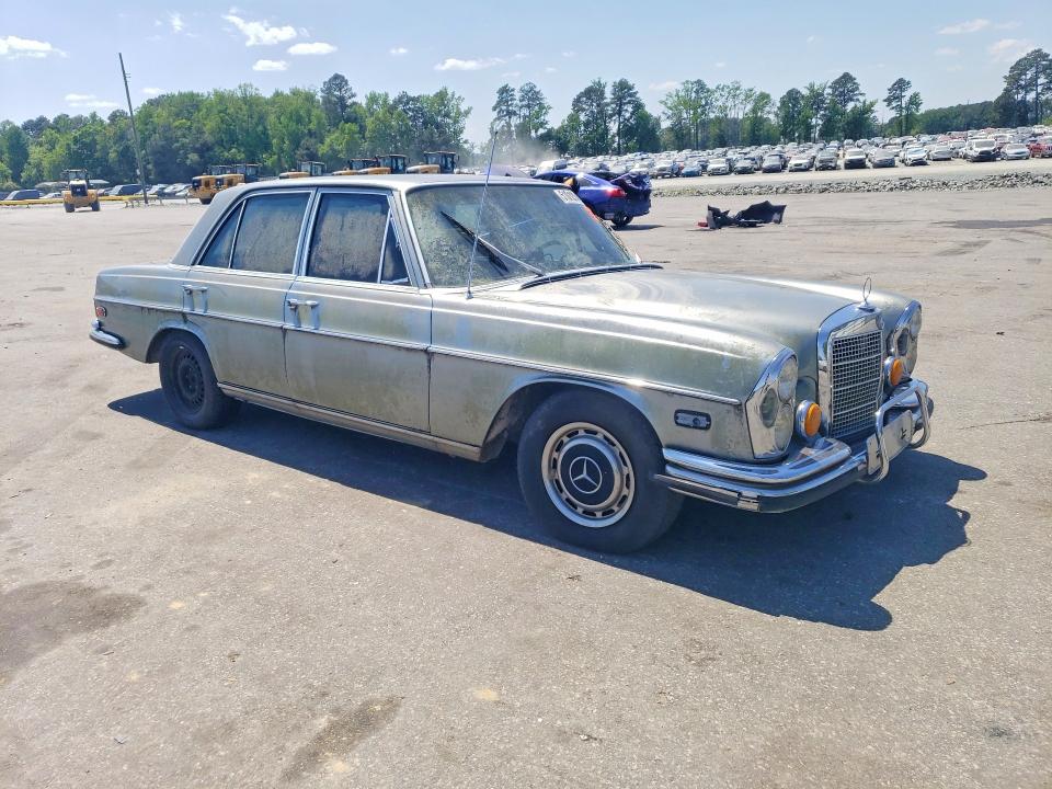 Продаж на аукціоні авто 1972 Mercedes-benz 280 Se, vin: 10801812091563, номер лоту: 51012346