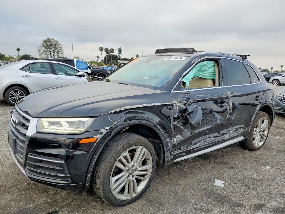 Продаж на аукціоні авто 2018 Audi Q5, vin: WA1BNAFY3J2104754, номер лоту: 49028516