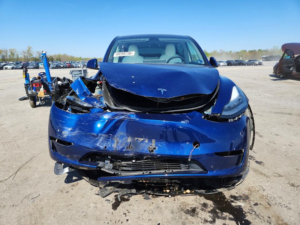 Продажа на аукционе авто 2022 Tesla Model Y, vin: 7SAYGDEEXNF327494, номер лота: 49289736