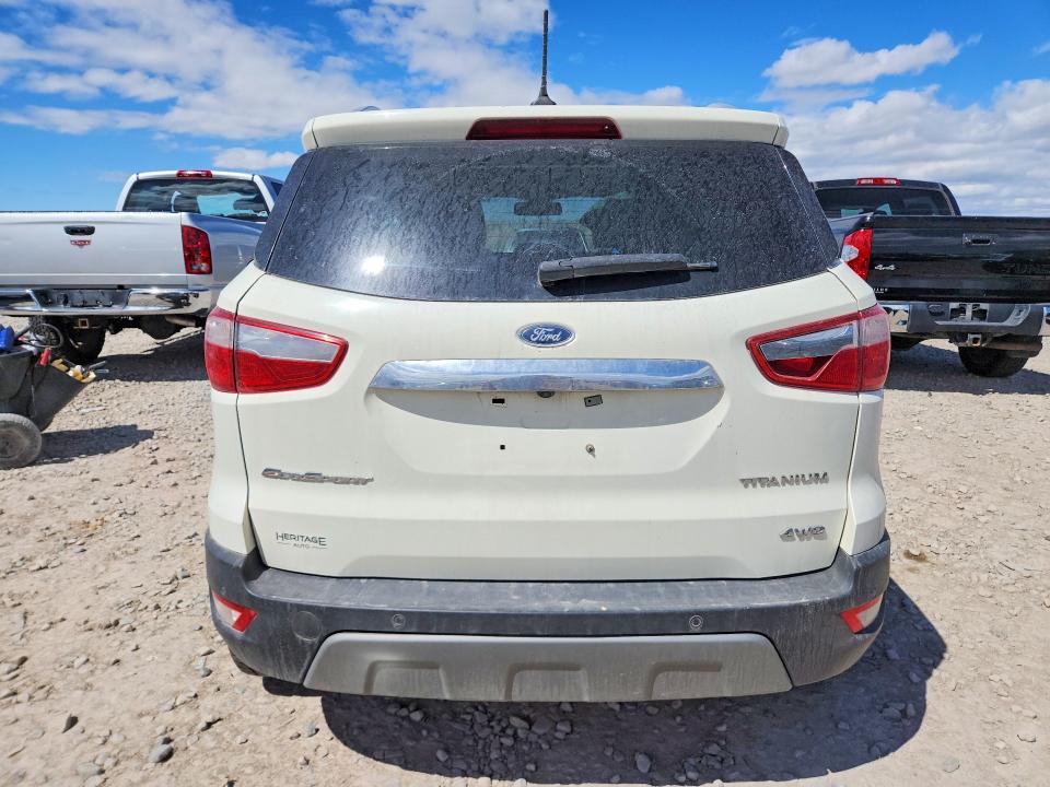 2019 Ford Ecosport მანქანა იყიდება აუქციონზე, vin: MAJ6S3KL3KC295695, აუქციონის ნომერი: 50889536