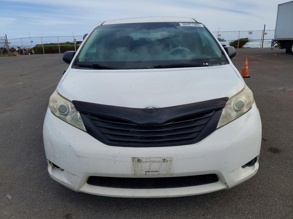 2013 Toyota Sienna მანქანა იყიდება აუქციონზე, vin: 5TDZK3DC7DS301262, აუქციონის ნომერი: 50451366