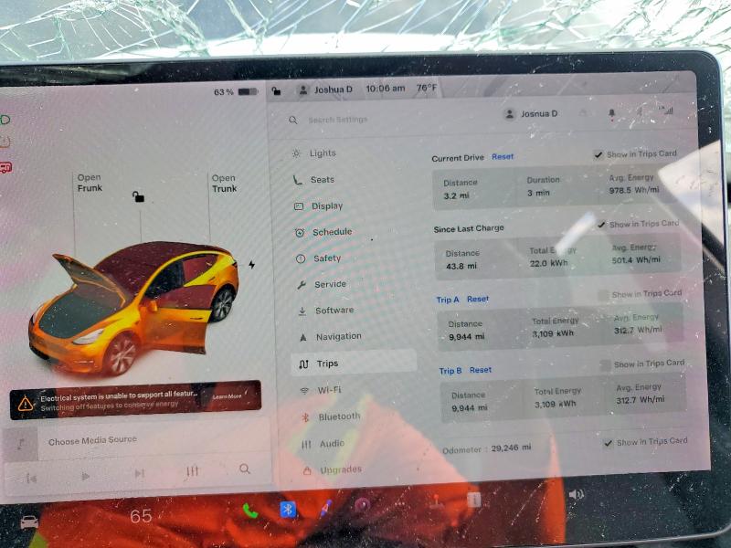 Продажа на аукционе авто 2021 Tesla Model Y, vin: 5YJYGDEE7MF187898, номер лота: 49552506