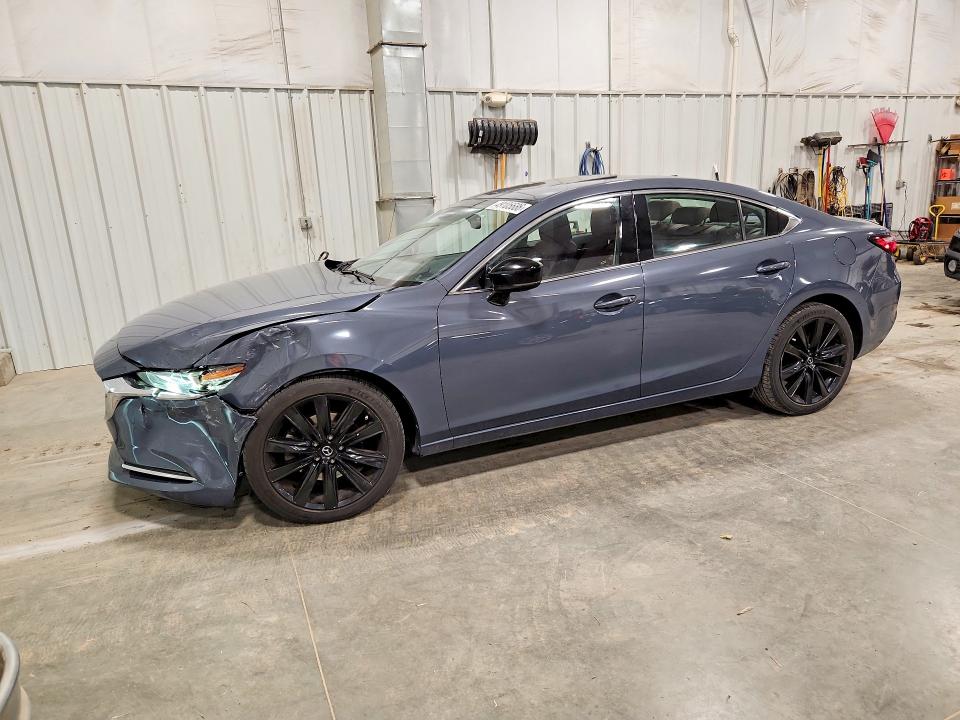 2021 Mazda 6 მანქანა იყიდება აუქციონზე, vin: JM1GL1WYXM1600937, აუქციონის ნომერი: 49105686
