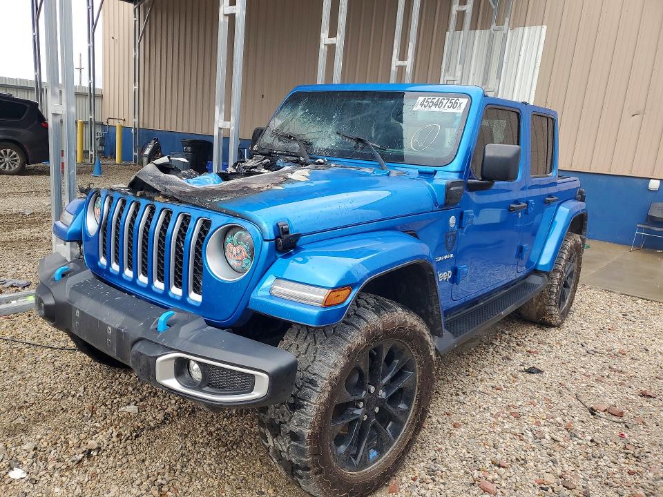 45546756 :رقم المزاد ، 1C4JJXP63PW513335 vin ، 2023 Jeep Wrangler مزاد بيع