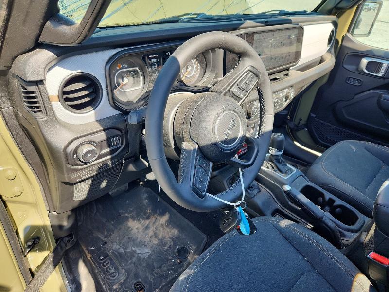49824786 :رقم المزاد ، 1C4PJXAN4SW631204 vin ، 2025 Jeep Wrangler مزاد بيع