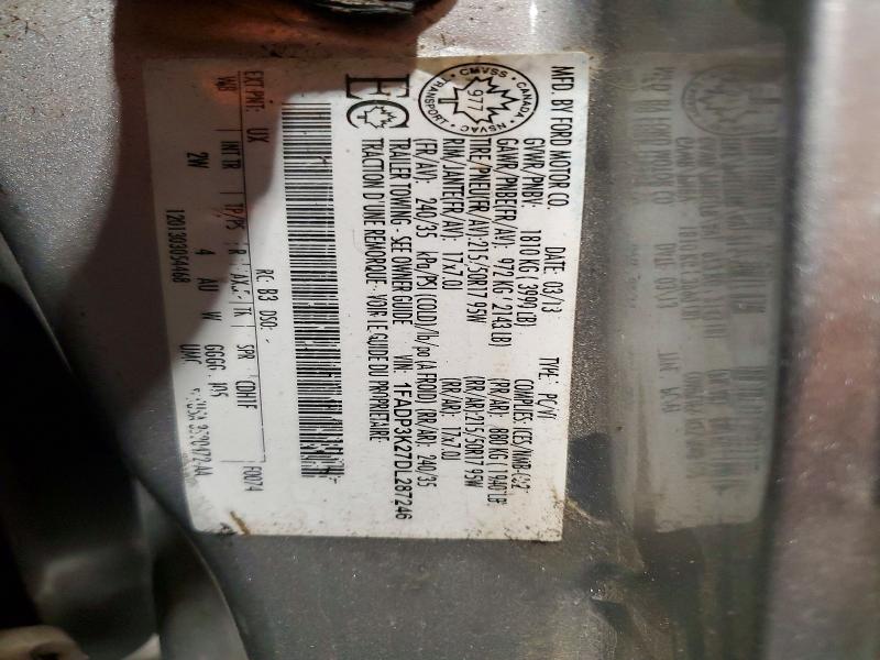 Продажа на аукционе авто 2013 Ford Focus, vin: 1FADP3K27DL287246, номер лота: 48814686