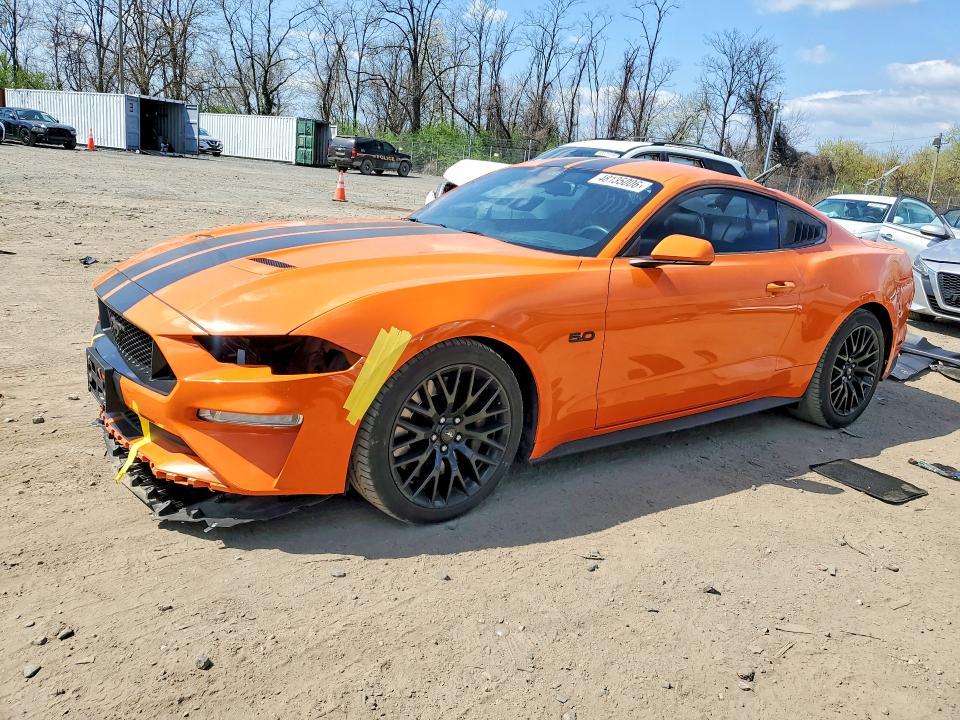 2021 Ford Mustang მანქანა იყიდება აუქციონზე, vin: 1FA6P8CF4M5132763, აუქციონის ნომერი: 48135006