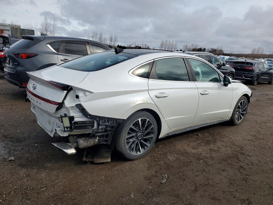 47689726 :رقم المزاد ، KMHL64J27NA216640 vin ، 2022 Hyundai Sonata مزاد بيع