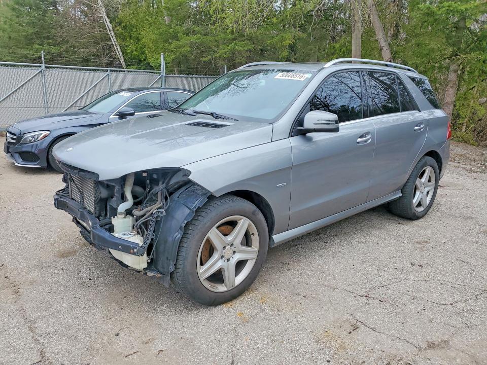 50608516 :رقم المزاد ، 4JGDA2EB6CA077065 vin ، 2012 Mercedes-benz Ml مزاد بيع
