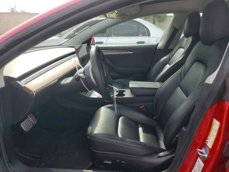 48935146 :رقم المزاد ، 5YJ3E1EC3NF137434 vin ، 2022 Tesla Model 3 مزاد بيع