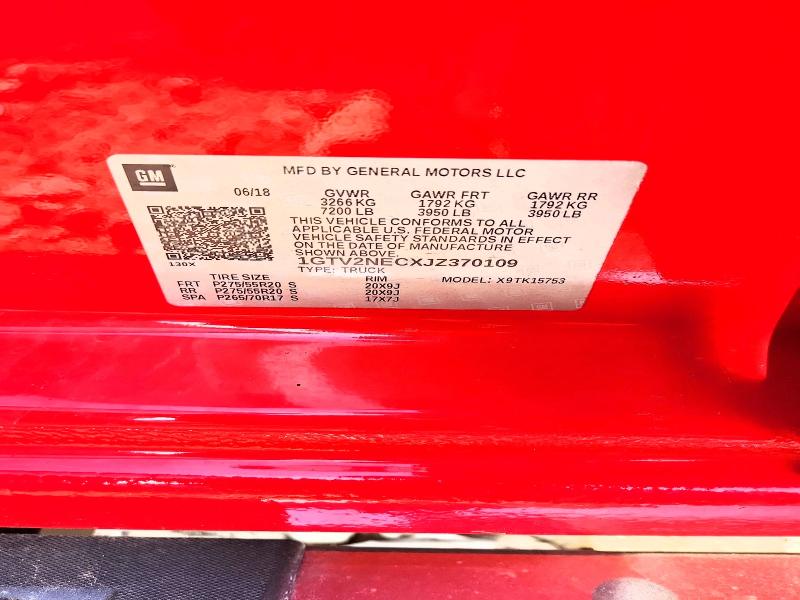 2018 Gmc Sierra მანქანა იყიდება აუქციონზე, vin: 1GTV2NECXJZ370109, აუქციონის ნომერი: 48717046