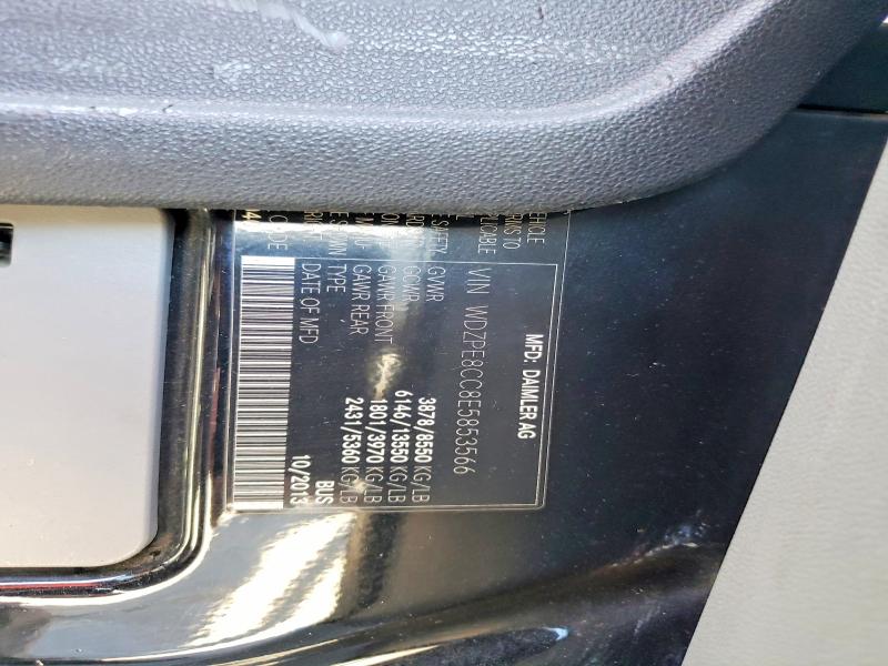 Aukcja sprzedaży 2014 Mercedes Benz Sprinter, vin: WDZPE8CC8E5853566, numer aukcji: 51327156