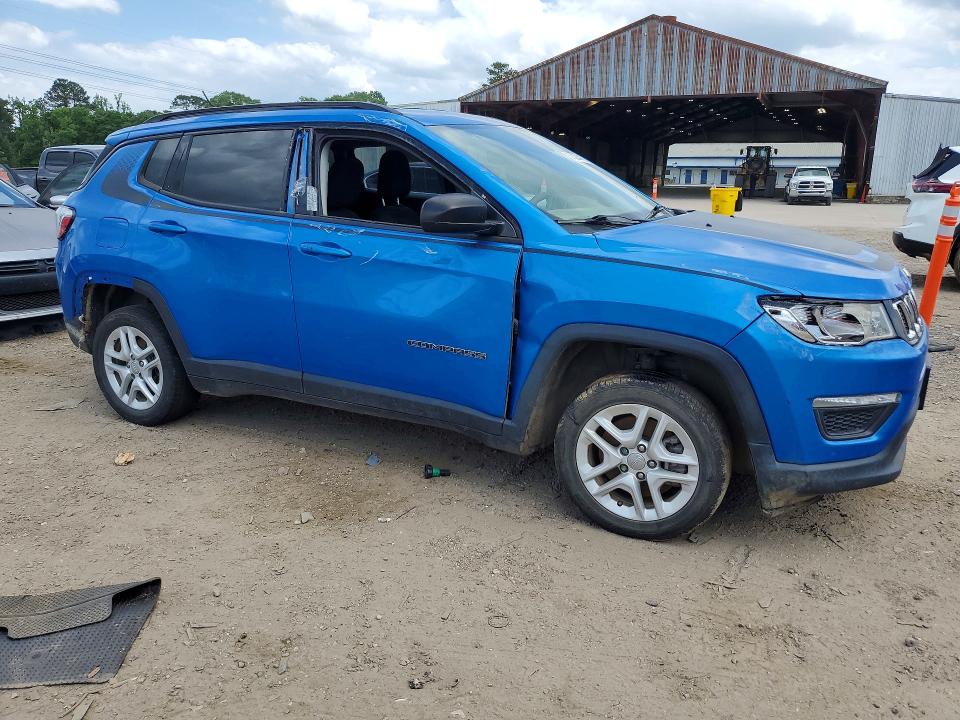 Продаж на аукціоні авто 2018 Jeep Compass, vin: 3C4NJCAB0JT255109, номер лоту: 50326416