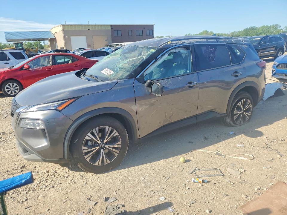 50854726 :رقم المزاد ، 5N1AT3BA9MC718973 vin ، 2021 Nissan Rogue مزاد بيع
