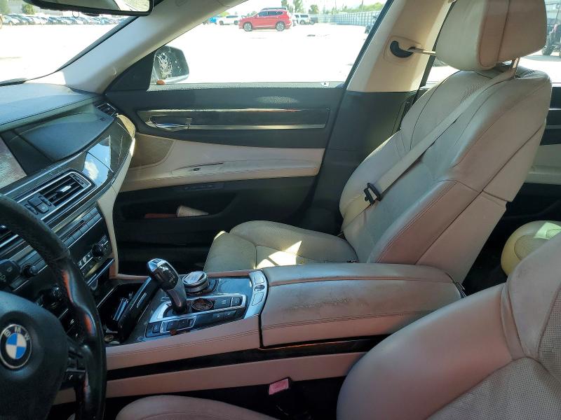 2012 Bmw 750 მანქანა იყიდება აუქციონზე, vin: WBAKC8C57CC437645, აუქციონის ნომერი: 49237406
