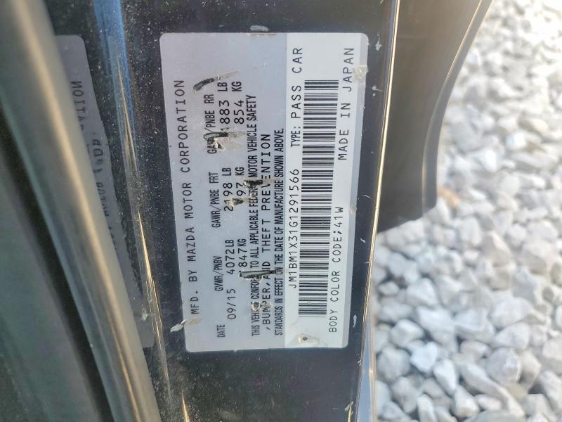 Продаж на аукціоні авто 2016 Mazda Mazda3, vin: JM1BM1X31G1291566, номер лоту: 48615896