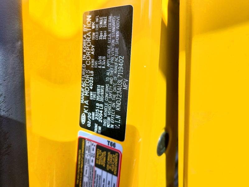 Aukcja sprzedaży 2020 Kia Soul, vin: KNDJ23AU3L7119402, numer aukcji: 50005616