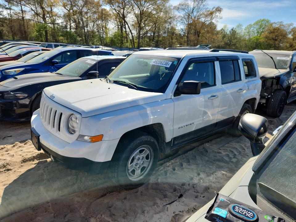 2016 Jeep Patriot მანქანა იყიდება აუქციონზე, vin: 1C4NJRBB3GD690304, აუქციონის ნომერი: 49206236