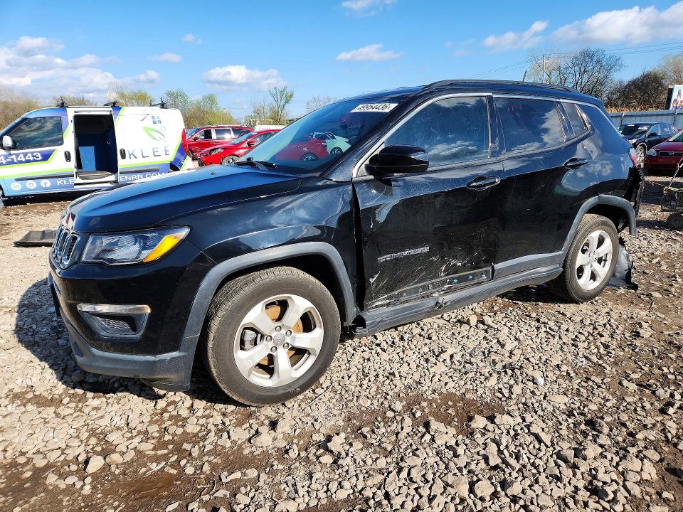 49954436 :رقم المزاد ، 3C4NJCBB6JT502843 vin ، 2018 Jeep Compass مزاد بيع
