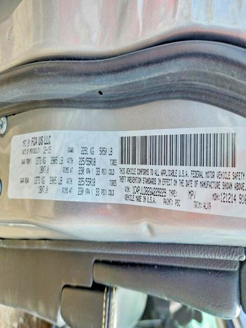 51723426 :رقم المزاد ، 1C4PJLDB2GW229229 vin ، 2016 Jeep Cherokee مزاد بيع