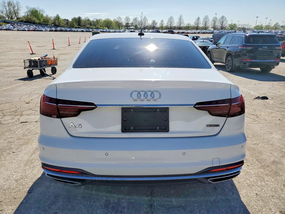 2021 Audi A4 მანქანა იყიდება აუქციონზე, vin: WAUBBAF40MA078505, აუქციონის ნომერი: 47723486