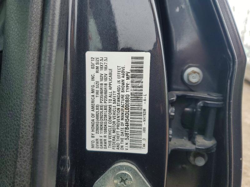 2013 Acura Rdx მანქანა იყიდება აუქციონზე, vin: 5J8TB4H54DL000880, აუქციონის ნომერი: 50213626